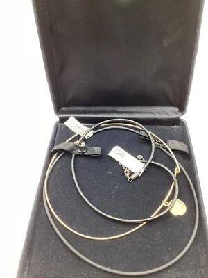 Collar Milor Hallazgos de Oro 14k PLUS Cuero Genuino con Extremos 925 Hallazgo Patrimonial Foto 1 de 4