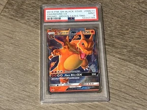Pokémon PM SM Black Star 2019 #SM211 Charizard GX promoción Hidden Fates PSA 9 como nuevo - Imagen 1 de 2