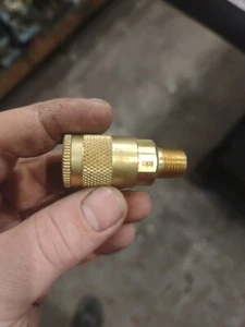 Dixon DC1  Brass Quick Couplers 1/4" Qty 14 - Picture 1 of 5