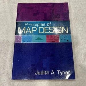 Principles of Map Design Judith Tyner Excellent Condition - Picture 1 of 1