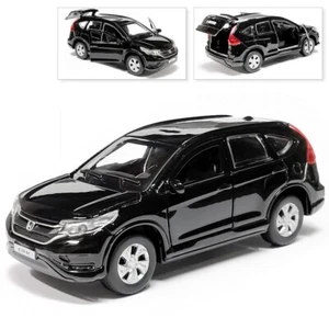 Honda CR-V Metal Model Diecast Car Scale, Collectible Toy Cars, Black, 1/36 - Picture 1 of 5