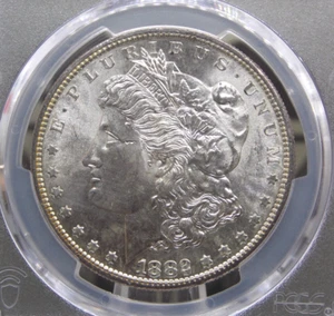 Dólar Morgan de plata 1882 "S" $1 PCGS sin circular detalles #270 ECC&C, Inc. - Imagen 1 de 5