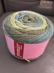 1 SWEET ROLLS GRADIENT YARN MINT SWIRL 5 Oz 245 YDS EACH PREMIER YARN - Picture 1 of 4