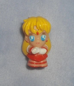 BanDai 1994 Sailor Moon VENUS Mina Minako 1,5" Fingerpuppet FIGURINA Giappone Nuovo - Foto 1 di 3