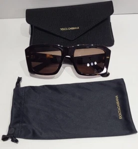 Dolce & Gabbana DG 4430F (Unisex) Sunglasses Havana with dark brown - Picture 1 of 10