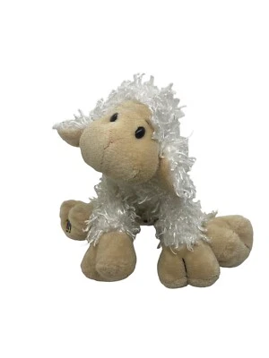 Webkinz Baby Sheep Lamb Plush No Codes Retired Stuffed Animal Toy White Beige - Image 1 of 4
