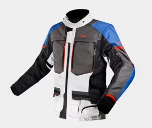 Chaqueta de moto LS2 Norway para hombre, azul - NUEVA - Imagen 1 de 2