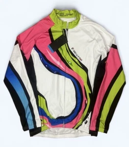 REALTOO Women Team Cycling Jersey Long Sleeve Sz L - Picture 1 of 7