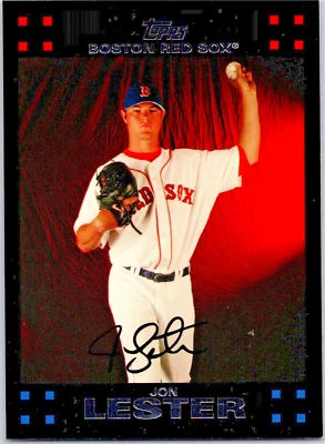 2007 Topps- Baseball #383 Jon Lester Boston Red Sox - Image 1 of 2