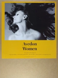 2013 Richard Avedon Women Exhibition Gagosian Gallery vintage print Ad - Picture 1 of 1