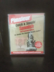 PIMSLEUR QUICK AND SIMPLE SPANISH 2ND REVISED EDITION (4 DISCS) New ~ trl8#50 - Picture 1 of 2