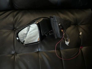 OEM Mercedes E350 E53 E43 E63 AMG Left Carbon Fiber Door Mirror 360 Camera 213 - Picture 1 of 6