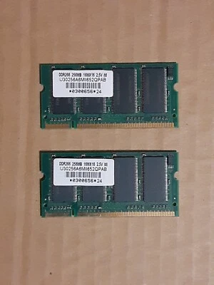 512  ( 2×256) MB SO-DIMM 266 MHz DDR266 Memory  - Image 1 of 3