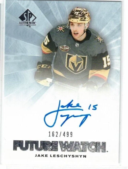 2021-22 SP AUTHENTIC JAKE LESCHYSHYN RETRO FUTURE WATCH AUTO ROOKIE /499 RFWA-JL - Image 1 of 1