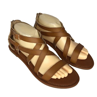 Sandalias Rampage Sheldon Mujer Talla 8.5 M Zapato Nuevo Sin Caja Color Camel Foto 1 de 4