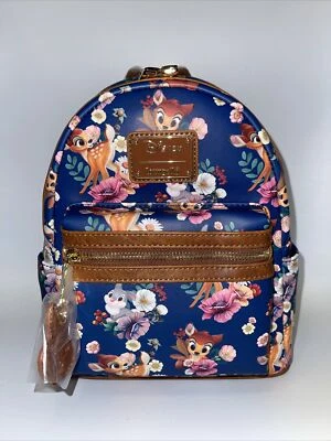 Mini Mochila Loungefly Bambi Floral Thumper AOP Disney NUEVA CON ETIQUETAS Y/7 LE Foto 1 de 4