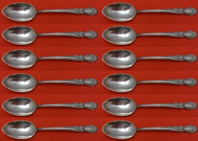 Juego de cucharaditas Brocade by International de plata de ley 12 piezas 6" Foto 1 de 3
