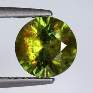 2.05CTS NATURAL COLOR CHANGE CHROME SPHENE TITANIUM GEMSTONE WITH FREE SHIPPING - Picture 1 of 2