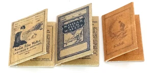 Casa de muñecas miniatura escala 1:12, 3 x carteras fotográficas Kodak más 6 fotos años 30 - Imagen 1 de 11