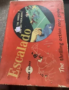 Vintage Chad Valley ESCALADO Horse Racing Game - Picture 1 of 2