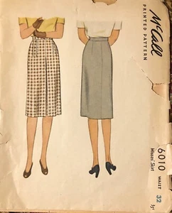 Vintage McCALL Muster - 6010 - Misses' Rock - Taille 32 - Bild 1 von 2