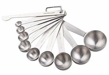 18/8 Stainless Steel Measuring Spoons Set for Kitchen or Baking