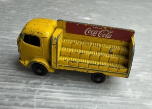 Caja de cerillas Lesney vintage n.º Camión de reparto 37 Karrier Bantam Coca-Cola de 2 toneladas - Imagen 1 de 9