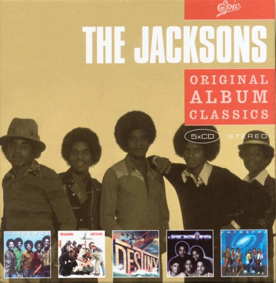THE JACKSONS Original Album Classics 5CD NEW ST/Goin' Places/Destiny/Triumph Foto 1 de 1
