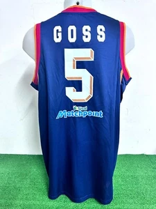 MAGLIA VIRTUS ROMA BASKET MATCH WORN INDOSSATA SHIRT JERSEY CAMISETA VINTAGE COA - Picture 1 of 3