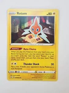 Rotom 034/072 Shining Fates Pokemon TCG Card - Picture 1 of 1