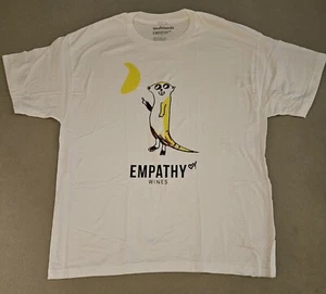 2021 To The Moon Meerkat VeeFriends Empathy Wines White T-SHIRT Tee Size Large - Bild 1 von 7