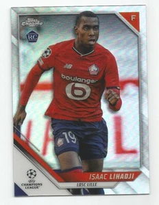 2021-22 Topps Chrome UEFA Champions League ISAAC LIHADJI RC Refractor #12 LILLE - Bild 1 von 2