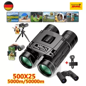 HD-Zoom 500x25 Tragbares Fernglas Teleskop -5000m/50000m- Outdoor, Jagd, Camping - Bild 1 von 7