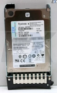 43W7545 - 73GB 15K 6Gbps SAS 2.5" SFF Slim-HS HDD (FRU: 43W7546) USED 42C0274 - Picture 1 of 1