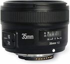 YONGNUO YN 35mm F2 Full-frame Wide-angle Lens Auto Focus/MF for Canon Nikon DSLR