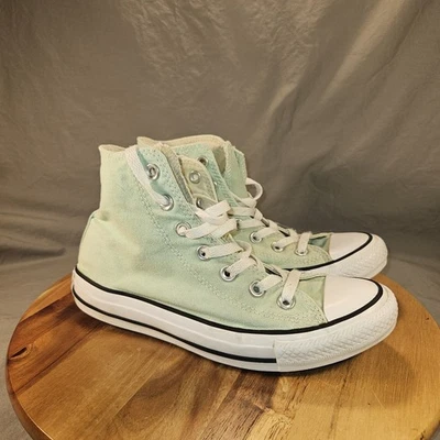 Tênis Converse Chuck Taylor All Star cano alto Ocean Mint feminino 7 masculino 5 - Imagem 1 de 4