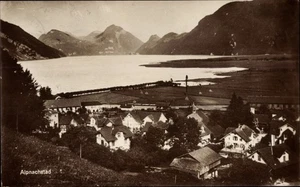 Ak Alpnachstad Halbkanton Obwalden, Blick aus der Vogelschau - 10691603 - Picture 1 of 2