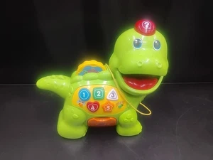VTech Chomp and Count Dino interaktives Lernspielzeug 8 Münzen funktioniert - Bild 1 von 4