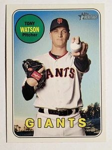2018 Topps Heritage #599 Tony Watson - Picture 1 of 2