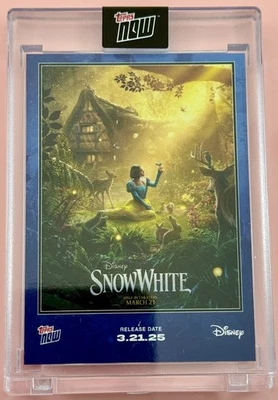 2025 Disney Topps NOW Snow White Case Sealed in Pouch  - Image 1 of 3