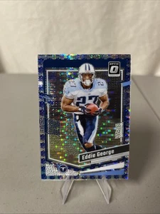 2023 Panini Donruss Optic Eddie George NFL Shield Logo Prizm /32 #190 SSP - Picture 1 of 12