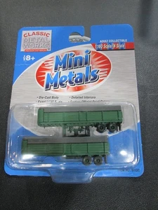 Classic Metal Works 51132 Spur N 2 Stück Fruehauf Factory Green 32' Anhänger - Bild 1 von 1