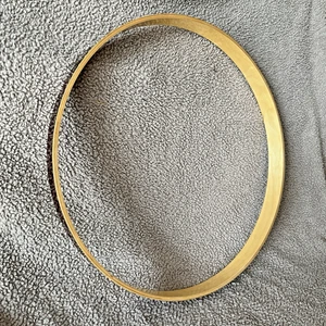 Ludwig Accent 22 inch Bass Drum Single Hoop Rim Cherry Stain - Picture 1 of 7