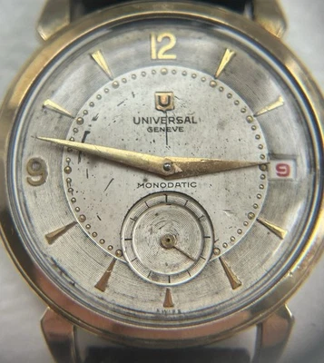 1954 Universal Geneve Monodatic ref. 400101 (serviced) - Image 1 of 4