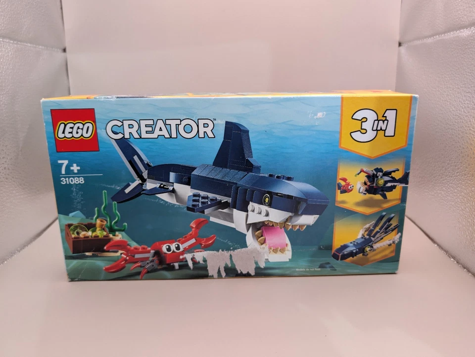 LEGO CREATOR: Deep Sea Creatures (31088) - small wear to box - Image 1 of 2