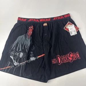 VTG Star Wars Darth Maul Boxers Sleepwear NWT SZ S-XL 1999 Phantom Menace - Picture 1 of 11