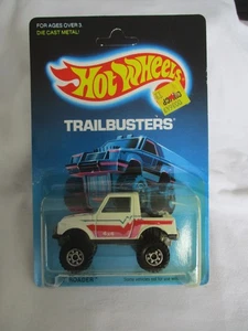 Hot Wheels 1988 Trailbusters Street Roader White Body Sealed In Card - Picture 1 of 13