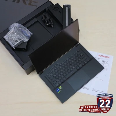 16 Zoll Asus ROG Flow X16 GV601VI-NL019W i9-13900H 32GB 2TB RTX 4070 Win11 w.NEU - Bild 1 von 4