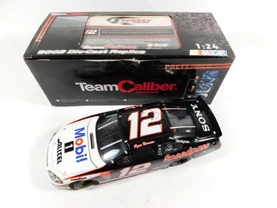 2003 Team Caliber Ryan Newman #12 1:24 Scale Car Alltel Mobil 1 Dodge Intrepid - Image 1 of 4
