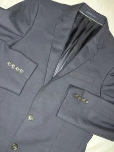 J.Crew Blazer Men’s 36S Ludlow Super 120s Wool Loro Piana 2 Button Navy Blue - Picture 1 of 8